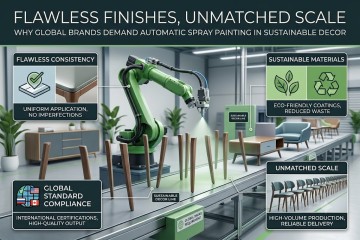 Flawless Finishes, Unmatched Scale: Why Global Brands Demand Automatic Spray Painting in Sustainable Decor